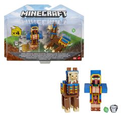 Minecraft set 2 figures assorted 8cm-thumb-4