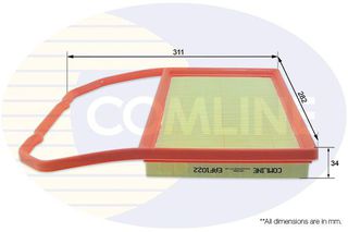 Φίλτρο αέρα COMLINE EAF1022