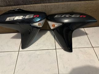 Δεξί και αριστερό Fairing Kawasaki ER 6N 2007