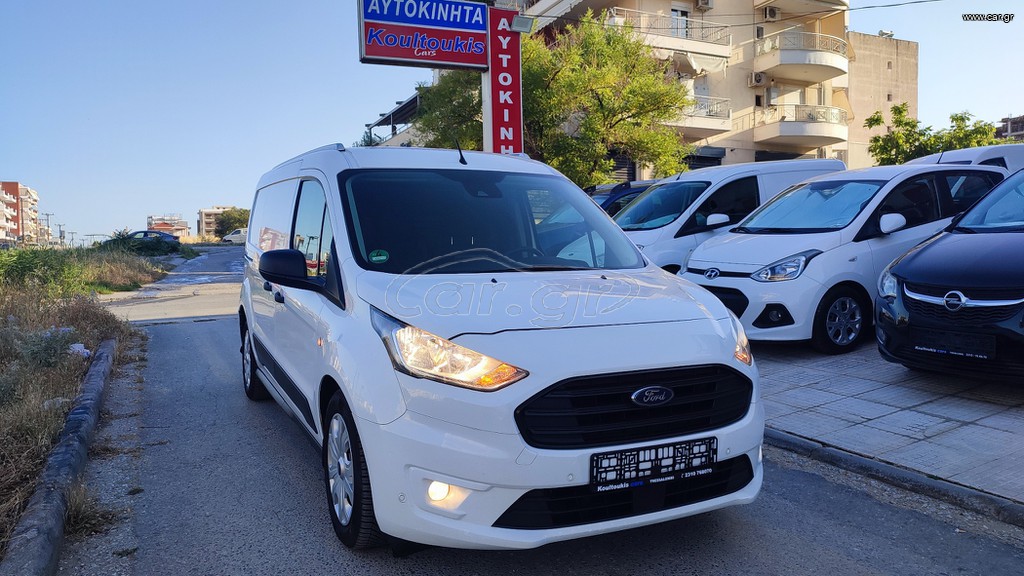 Ford Transit Connect 2020 L2 MAXI 3-ΘΕΣΙΟ 2 ΠΛΑΙΝΕΣ NAVI ΜΕ ΓΡΑΜΜΑΤΙΑ