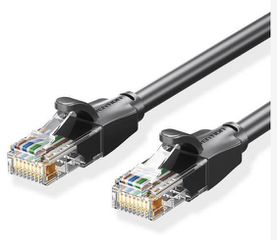 PATCH CABLE CAT.6 UTP/30M BLACK IBEBT VENTION