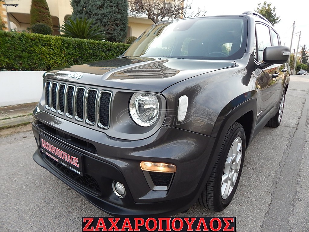 Jeep Renegade 2019 TGDi.LIMITED.NAVI.ΘΕΡΜ/ΝΑ.CRUISE.LED.TURBO.120.HP.1.ΧΕΡΙ.
