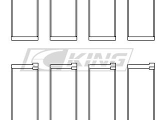 King Conrod Bearing Shell ALFA 105, 105.48 ,AR016 ,AR64103