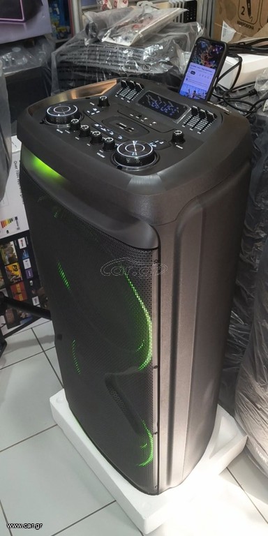 Ηχειο 2χ12 bluetooth karaoke 1200 watt max