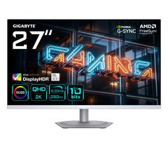GIGABYTE MO27Q2A ICE QD-OLED 27" Monitor 280Hz 0.03ms QHD White