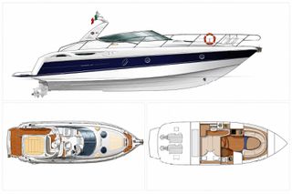 Cranchi 2006 CRANCHI ENDURANCE 41 — 2006  2 × VOLVO PENTA D6-350 • ΠΕΡΙΠΟ-thumb-5