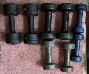 Βαράκια διάφορα κιλά 2kg, 3kg, 4kg, 5kg, 6kg, όλα ζευγάρια - /κιλό