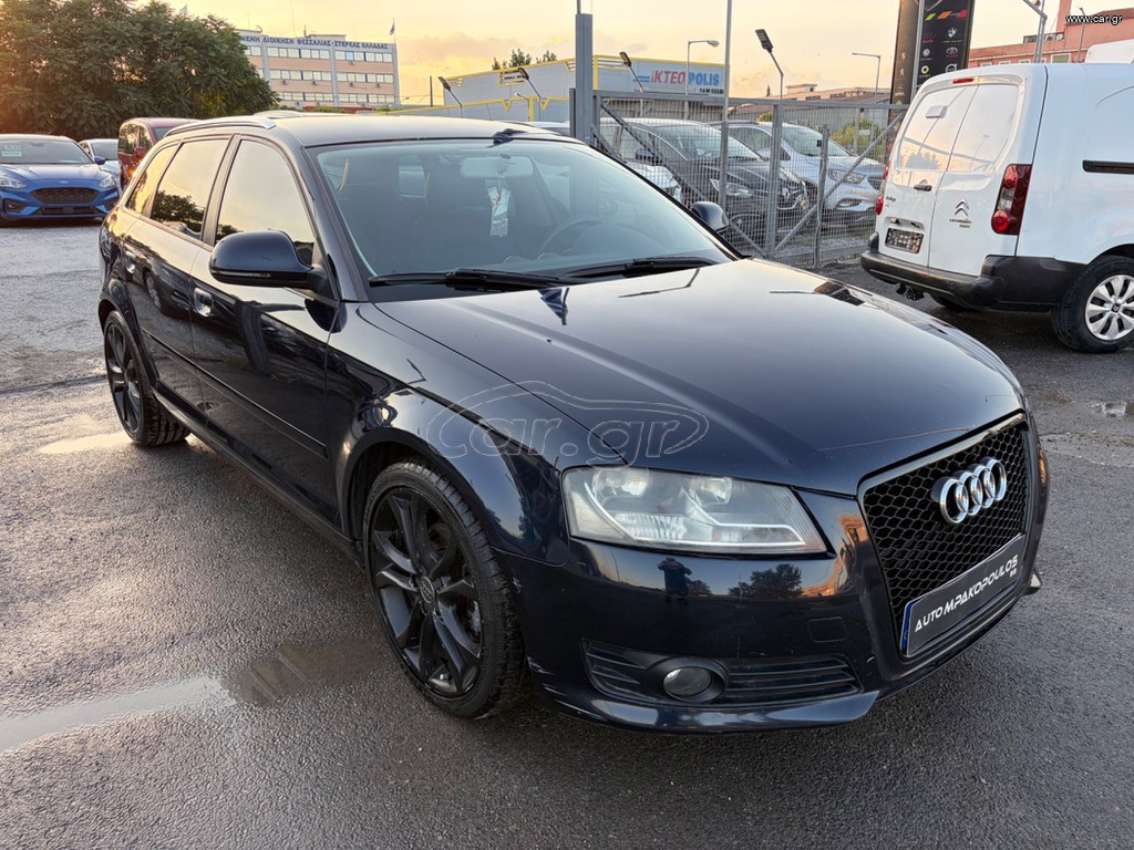 Audi A3 2008 *A3 SPORTBACK*ΟΘΟΝΗ TFT*ΒΙΒΛΙΟ SERVICE*