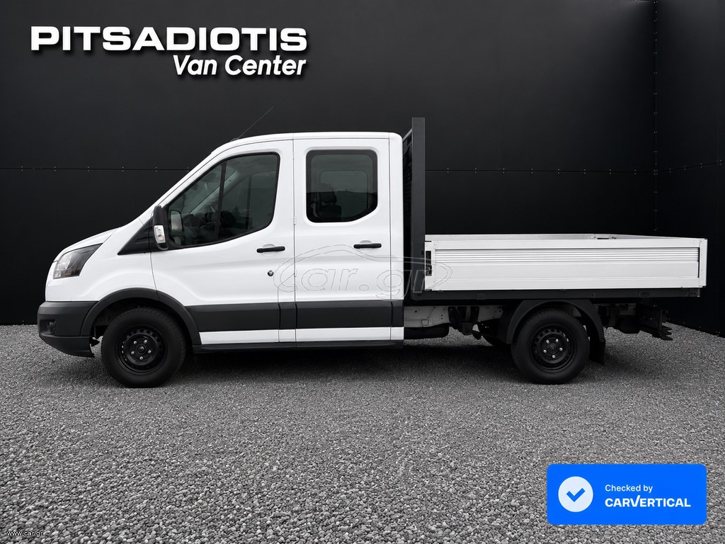 Διπλοκάμπινο Ford 2017 TRANSIT-7ΘΕΣΕΙΣ ΕΡΑΣΙ/ΚΟ ΔΙΠΛΩΜΑ-EURO 6-AC