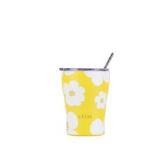 ESTIA ΘΕΡΜΟΣ COFFEE MUG SAVE THE AEGEAN 350ml YELLOW DAISY