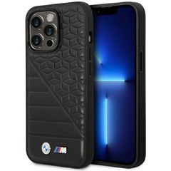 BMW Bi Pattern Case for iPhone 14 Pro 6.1" - Black-thumb-0