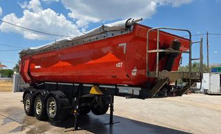 Ανατροπή Schwarzmüller 2013 SPA 3/E 24 ΚΥΒΙΚΑ HARDOX 6t  ΑΠΟΒΑΡΟ BPW ΤΕΜΠΕΛΗΣ ΚΑΜΕΡΑ-thumb-1