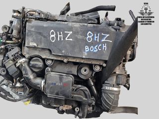 ΚΙΝΗΤΗΡΑΣ - ΜΟΤΕΡ 8HZ (DV4TD) 1.4 HDi Turbo Diesel 8V Bosch Peugeot 206+ 207 - Citroën C2 C3