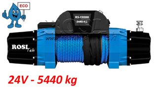 12 / 24 V ΗΛΕΚΤΡΙΚΌ ΒΑΡΟΎΛΚΟ RS-12000 - 5440 kg - ΣΥΝΘΕΤΙΚΌ ΣΧΟΙΝΊ - ECO