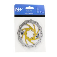 Δισκόπλακα | eWheel | 6 Bolt | 140mm | Κίτρινη-thumb-3
