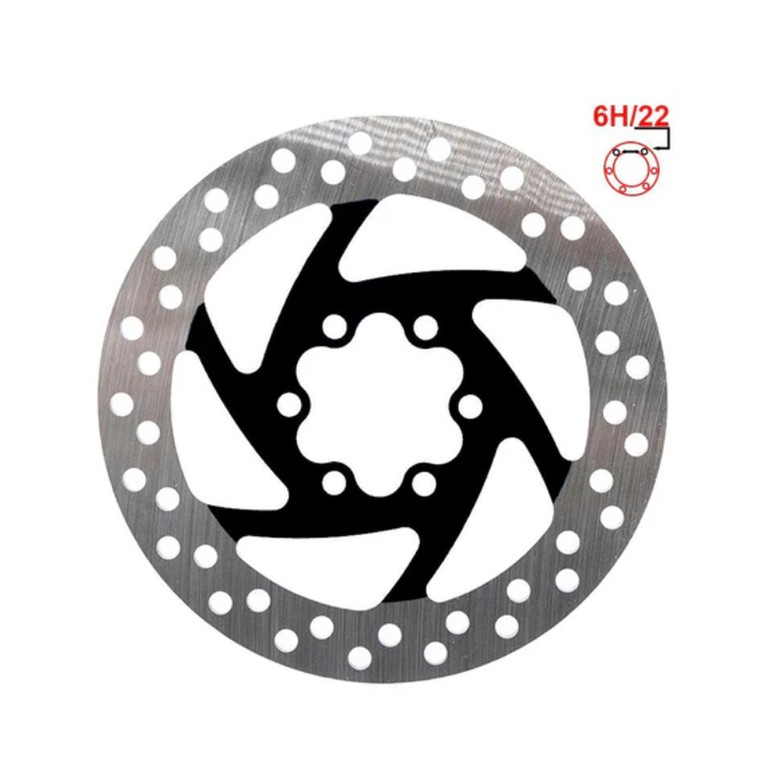 Δισκόπλακα | eWheel | 6 Bolt | 120mm | Μαύρη