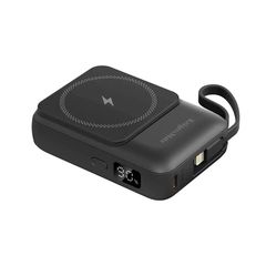 Μαγνητικό Ασύρματο Powerbank Kruger+Matz 10000mAh Συμβατό με MagSafe (Μαύρο)