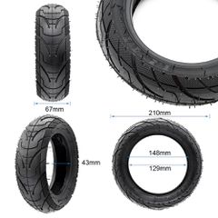 Λάστιχο για ηλεκτρικό πατίνι | EWHEEL | 8.5x3-5.5 | Μαύρο-thumb-1
