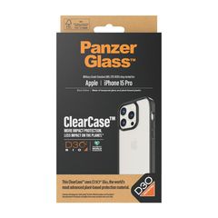 PanzerGlass - ClearCase med D3O for iPhone 15 Pro / Electronics-thumb-1