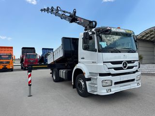 Ανατροπή + Γερανός Mercedes-Benz 2009 MB AXOR 1833 ΣΟΥΣΤΑ 208.000ΚΜ-thumb-1