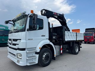 Ανατροπή + Γερανός Mercedes-Benz 2009 MB AXOR 1833 ΣΟΥΣΤΑ 208.000ΚΜ-thumb-10