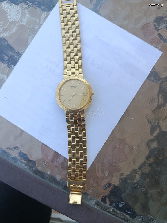 Seiko γνήσιο επιχρυσωμένο
