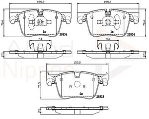 ΤΑΚΑΚΙΑ COMLINE ADB02250