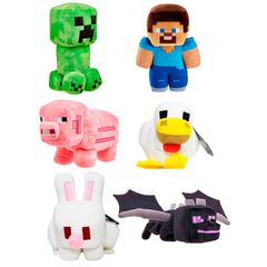 Minecraft assorted plush toy 20cm-thumb-1