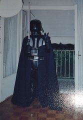 Στολή Cospaly Darth Vader (One Size) σε Άψογη Κατάσταση, φορεμένη μόνο στη φωτογραφία της αγγελίας!