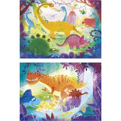Dinosaurs puzzle 2x20pcs-thumb-1