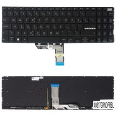Πληκτρολόγιο Ελληνικό - Greek Laptop Keyboard για Asus Vivobook 15 Pro M3500 M3500Q M350 M6500 M6500QC M7600 90NB0UI3-R30US0 0KNB0-560XUA00 0KNB0-5805GR00 GR No Frame Backlight Black ( Κωδ.40817GRNOFR
