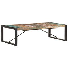 Τραπεζάκι Σαλονιού 140 x 70 x 40 εκ. Μασίφ Ανακυκλωμένο Ξύλο 321585