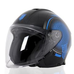 ΚΡΑΝΟΣ ΑΝΟΙΧΤΟ STR AVIO 2πλη Ζελατίνα BLACK/BLUE L