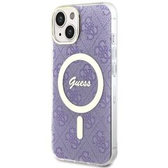 Guess 4G MagSafe case for iPhone 14 - purple-thumb-1