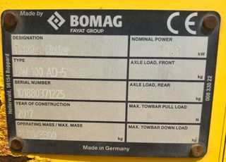 Οδοστρωτήρες Bomag 2017 BW 100 AD-thumb-22