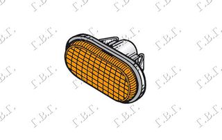 ΦΛΑΣ ΦΤΕΡΟΥ ΚΙΤΡΙΝΟ (Ε) — RENAULT CLIO II/CAMPUS/THALIA 2001-2006