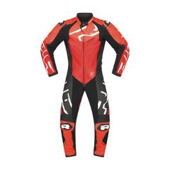 STRADALE GP 1PC LEATHER SUIT RICHA RED/RED