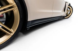 Side Skirts Diffusers Porsche Taycan / Taycan 4 / Taycan 4S / Taycan GTS Mk1-thumb-4