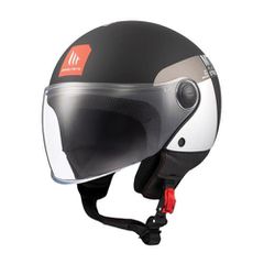 Κράνος Ανοιχτό MT Street S Inboard μαύρο/άσπρο matt D2