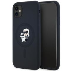 Karl Lagerfeld Silicone Karl MagSafe case for iPhone 11 / Xr - black