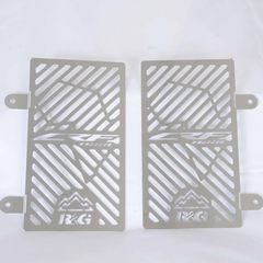 R Racing Branded Radiator Guard Stainless Steel Honda Crf 1100