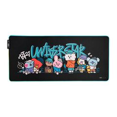BT21 Led gaming desk mat-thumb-1