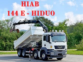 Γερανοί - Φορτηγά Με Γερανό MAN 2012 TGS 35.440 * HIAB 144 E - 3 HIDUO + ΤΗΛΕΧΕΙΡΙΣΤΗΡΙΟ * 8x4
