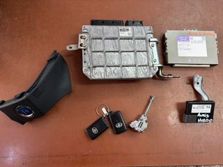 ΕΓΚΕΦΑΛΟΣ ΚΙΝΗΤΗΡΑ ΜΕ 2 ΚΛΕΙΔΙΑ '' SMART KEY '' ΤΟΥΟΤΑ AURIS 2010-2012 1.8 Hybrid (Κωδικός κινητήρα: 2ZR-FXE, 1.8L 16V)