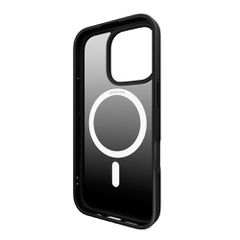 Puro Gradient MagSafe Silicone Case for iPhone 16 Pro Max - Black-thumb-1