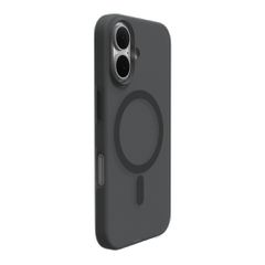 Puro Daylight MagSafe Silicone Case for iPhone 16 Plus - Black-thumb-3