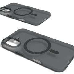 Puro Daylight MagSafe Silicone Case for iPhone 16 Plus - Black-thumb-4