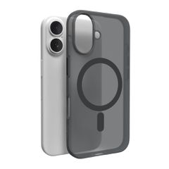 Puro Daylight MagSafe Silicone Case for iPhone 16 Plus - Black-thumb-0