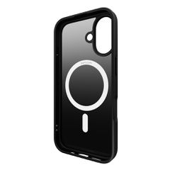 Puro Gradient MagSafe Silicone Case for iPhone 16 - Black-thumb-1
