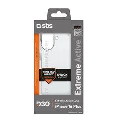 SBS Extreme Active D3O Case for iPhone 16 Plus - Transparent-thumb-1